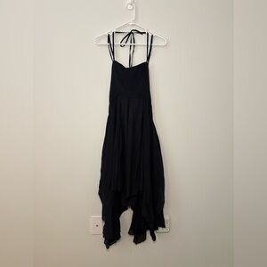 NWT Dolls Kill Signal Open Side Handkerchief Dress, Black, Size Small